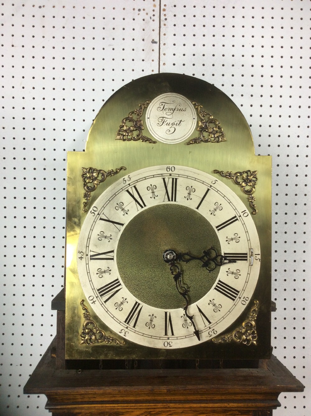 Good Quality Triple Weight Westminster Chiming Musical Grandmother/Grandfather Longcase Clock - 1920 - Georgian Style - Glass Door View III