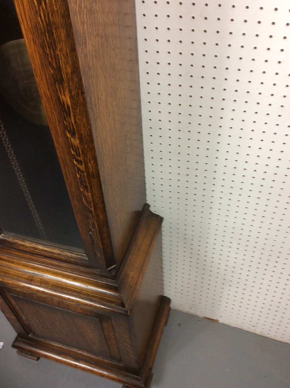 Good Quality Triple Weight Westminster Chiming Musical Grandmother/Grandfather Longcase Clock - 1920 - Georgian Style - Glass Door View IX