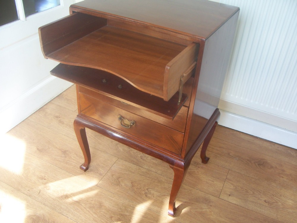 Jas Shoolbred mahogany sheet music filing cabinet View IX