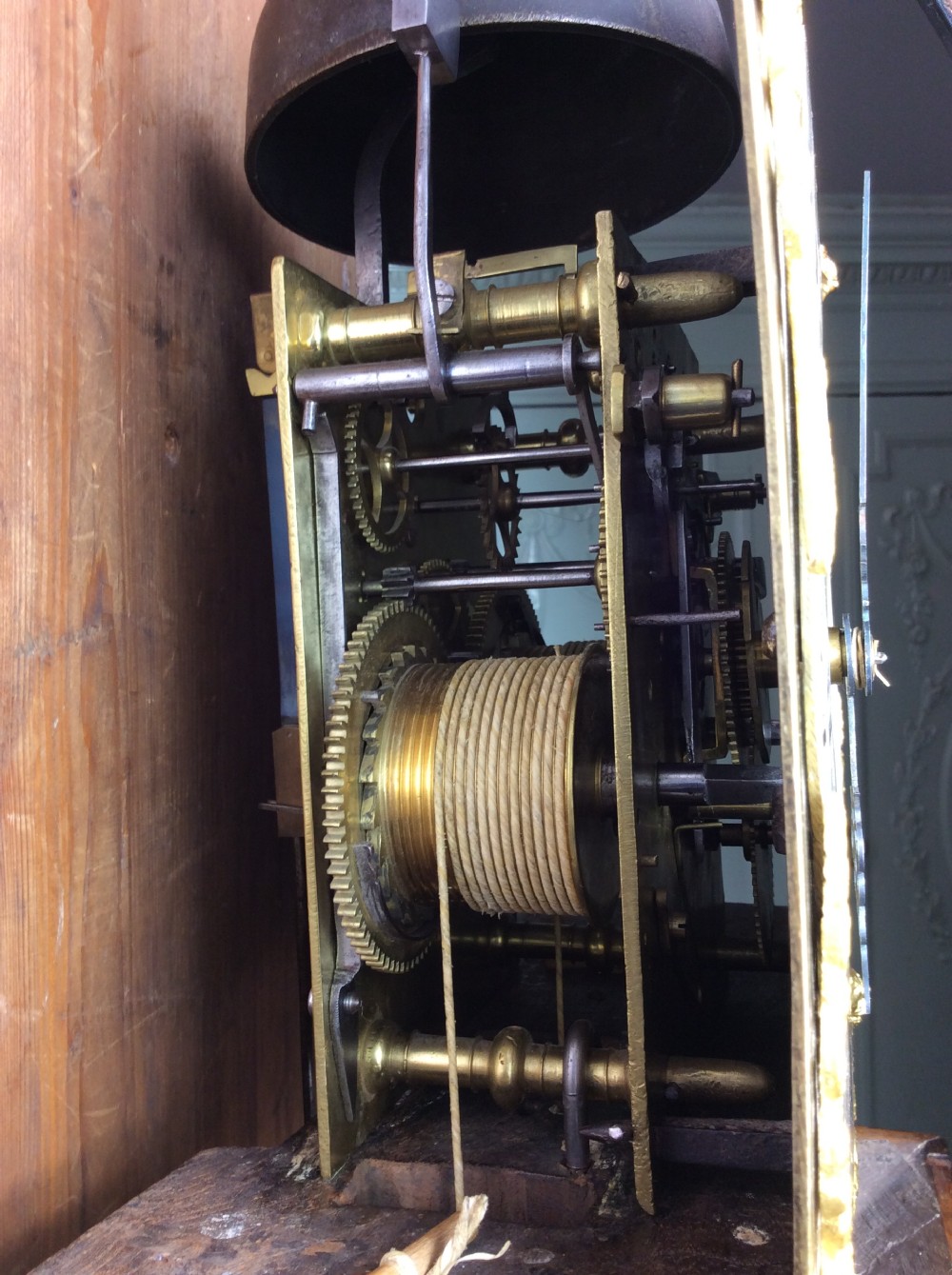 Circa 1747-57 Mid 18th Century George III Oak 8 Day Grandfather Longcase Clock - With Provenance View VI