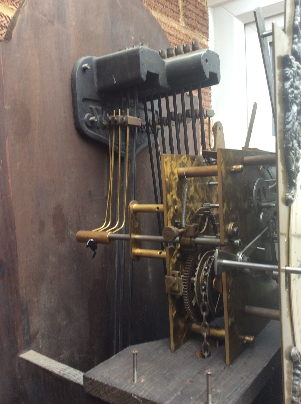 Triple Tune Triple Weight Mellow Sounding Grandmother/Grandfather Musical Quarter Chiming Longcase Clock View III