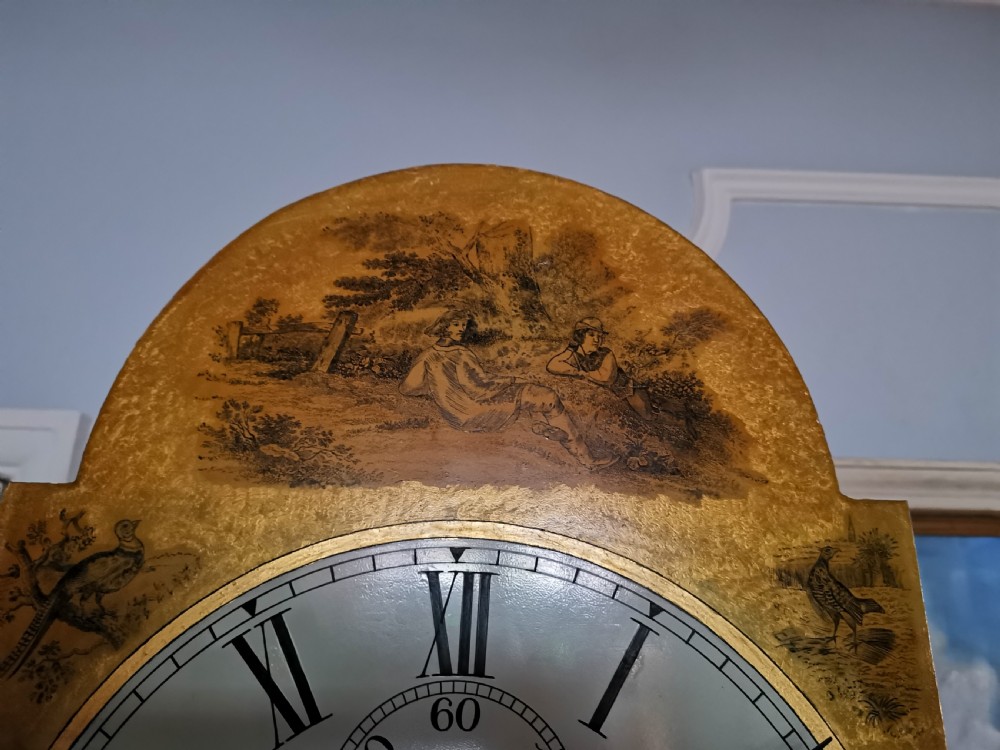 William Bullock of Bath Mahogany 18th/19th Century Grandfather Longcase Clock View IX