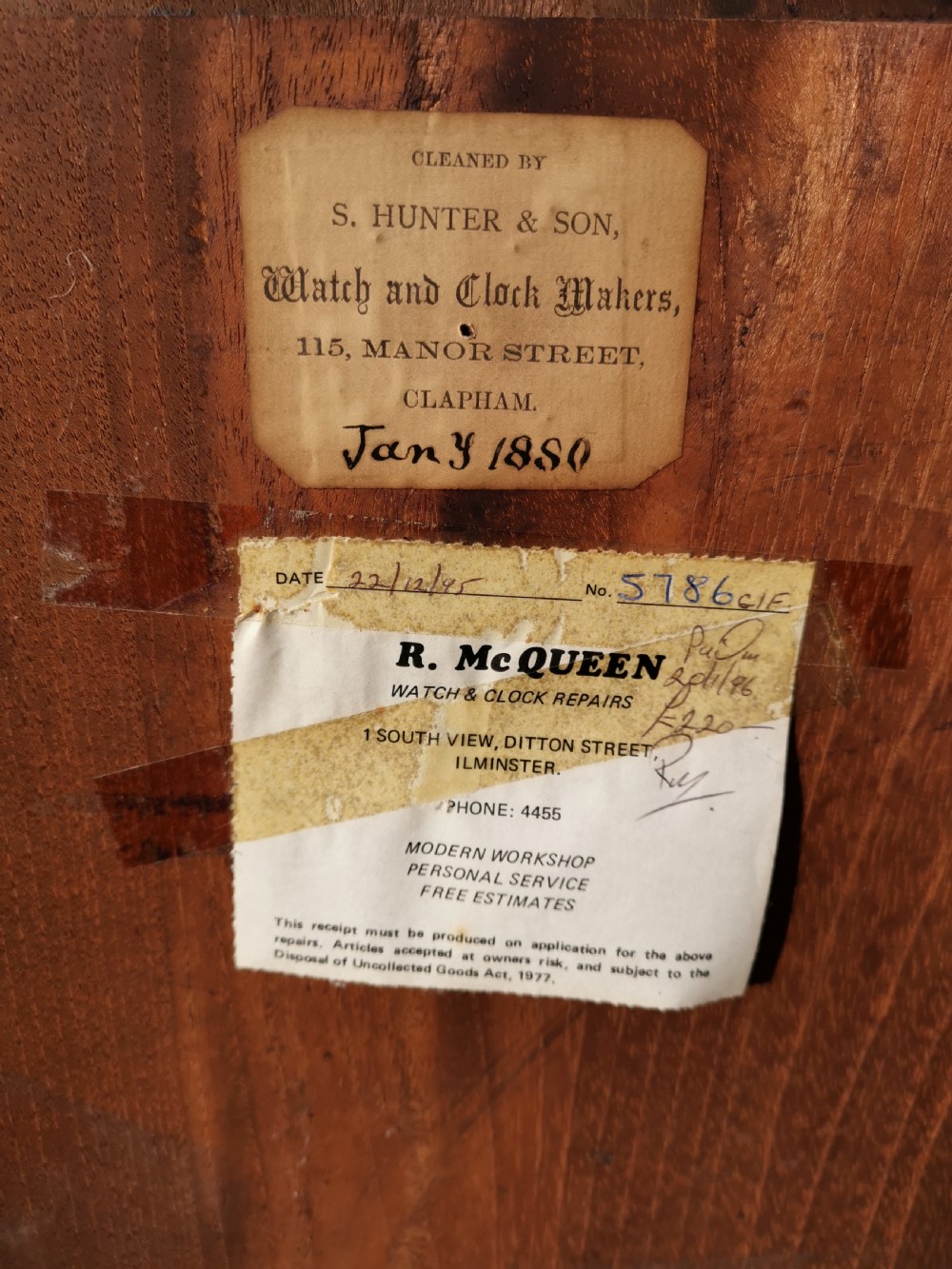 Early 19th C Regency West Country Oak Grandfather Longcase Clock. Ellis & Co Exeter Devon View IV