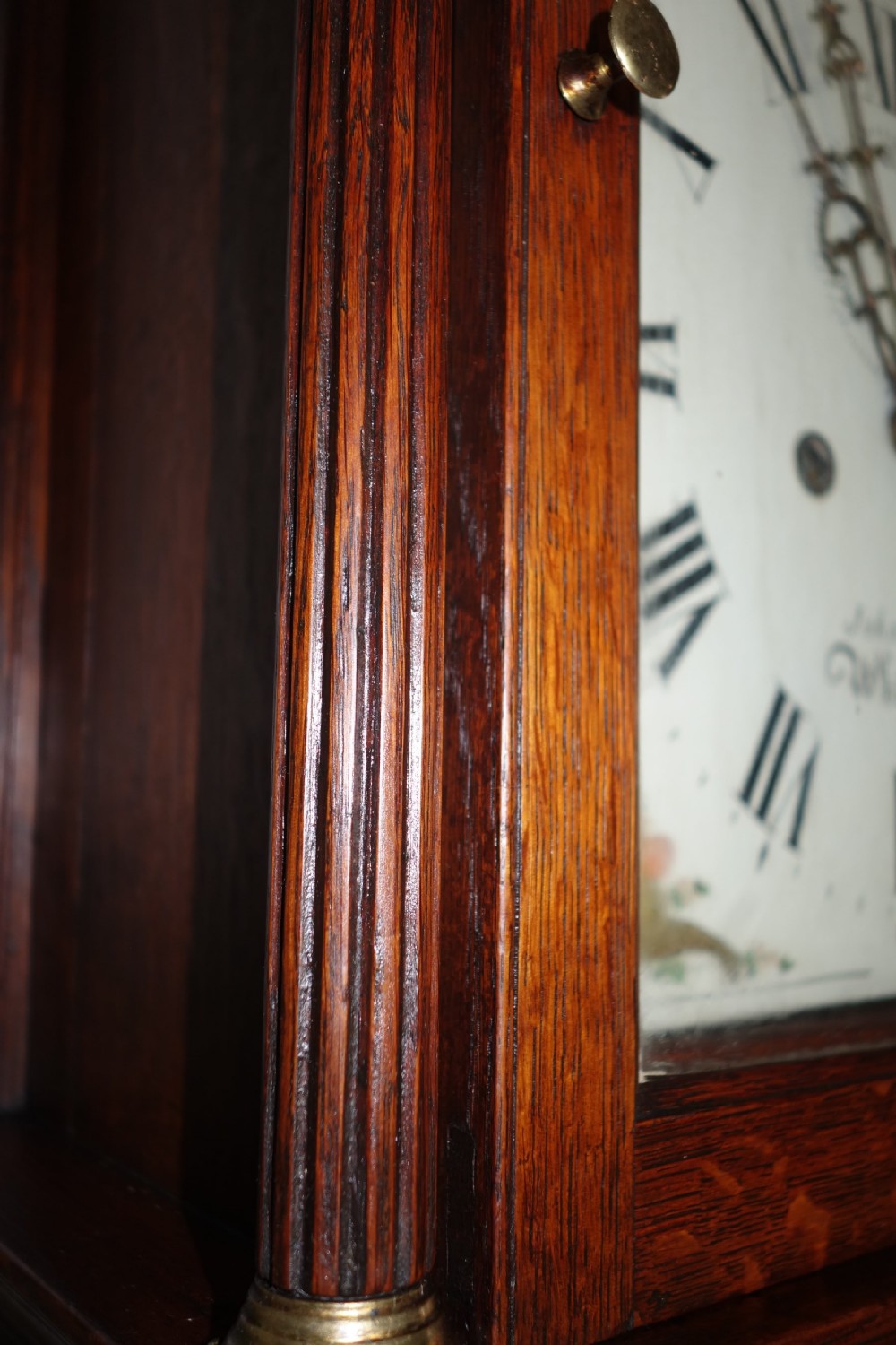 Late 18th C8 Day  George III Mid Georgian John Cook of Whitchurch  Hants Grandfather Longcase Clock View III