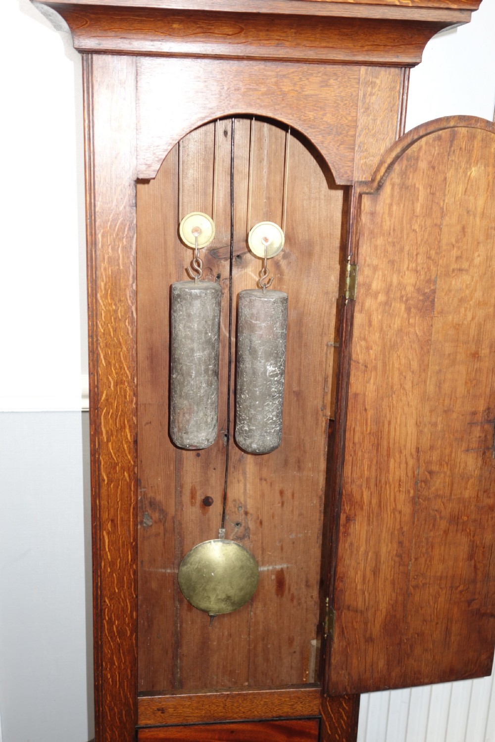 Late 18th C8 Day  George III Mid Georgian John Cook of Whitchurch  Hants Grandfather Longcase Clock View IX