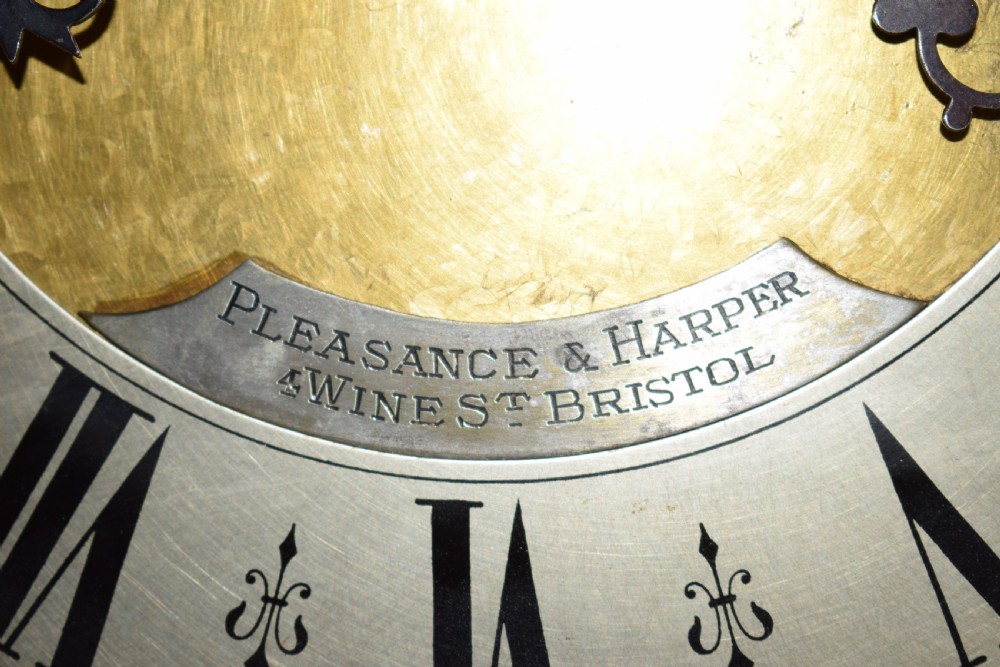 Triple Weight Triple Tune & Silence Glass Fronted Musical Chiming Grandmother or Grandfather Oak Longcase Clock View IX