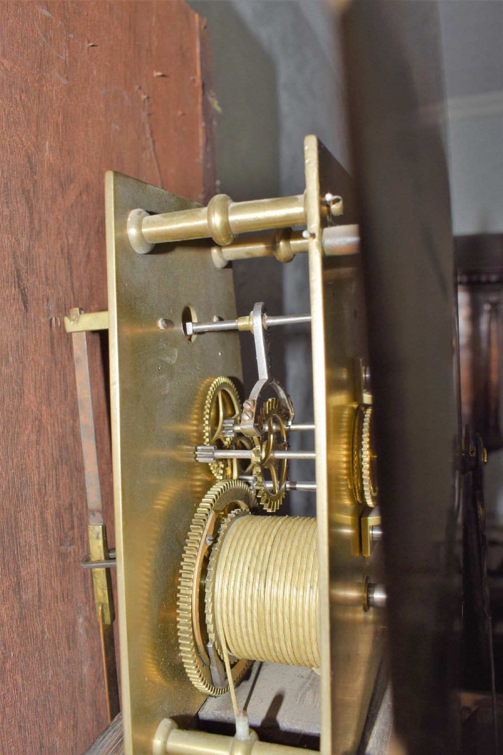 Public Building Regulator Type Mahogany Longcase Grandfather Clock - Simon Levin - Georgian View III