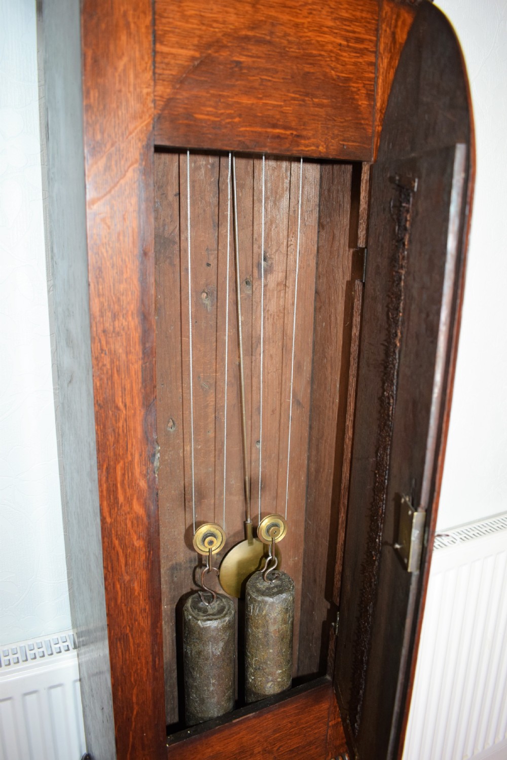 Late 17th c Circa 1690-99 Oak Grandfather Longcase Clock - Matt Bunce of London View IV