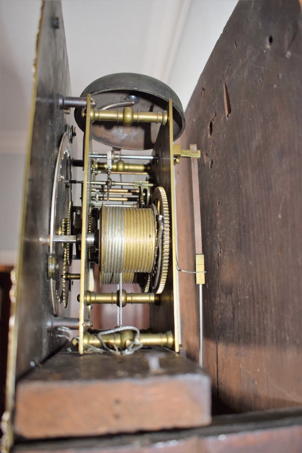 Late 17th c Circa 1690-99 Oak Grandfather Longcase Clock - Matt Bunce of London View VII