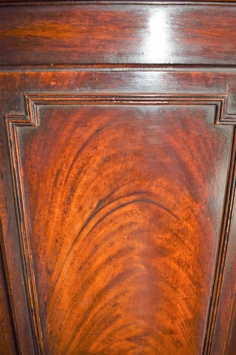George III Mahogany Grandfather Longcase Clock - Richard Honeybone of Fairford Glos. View IV