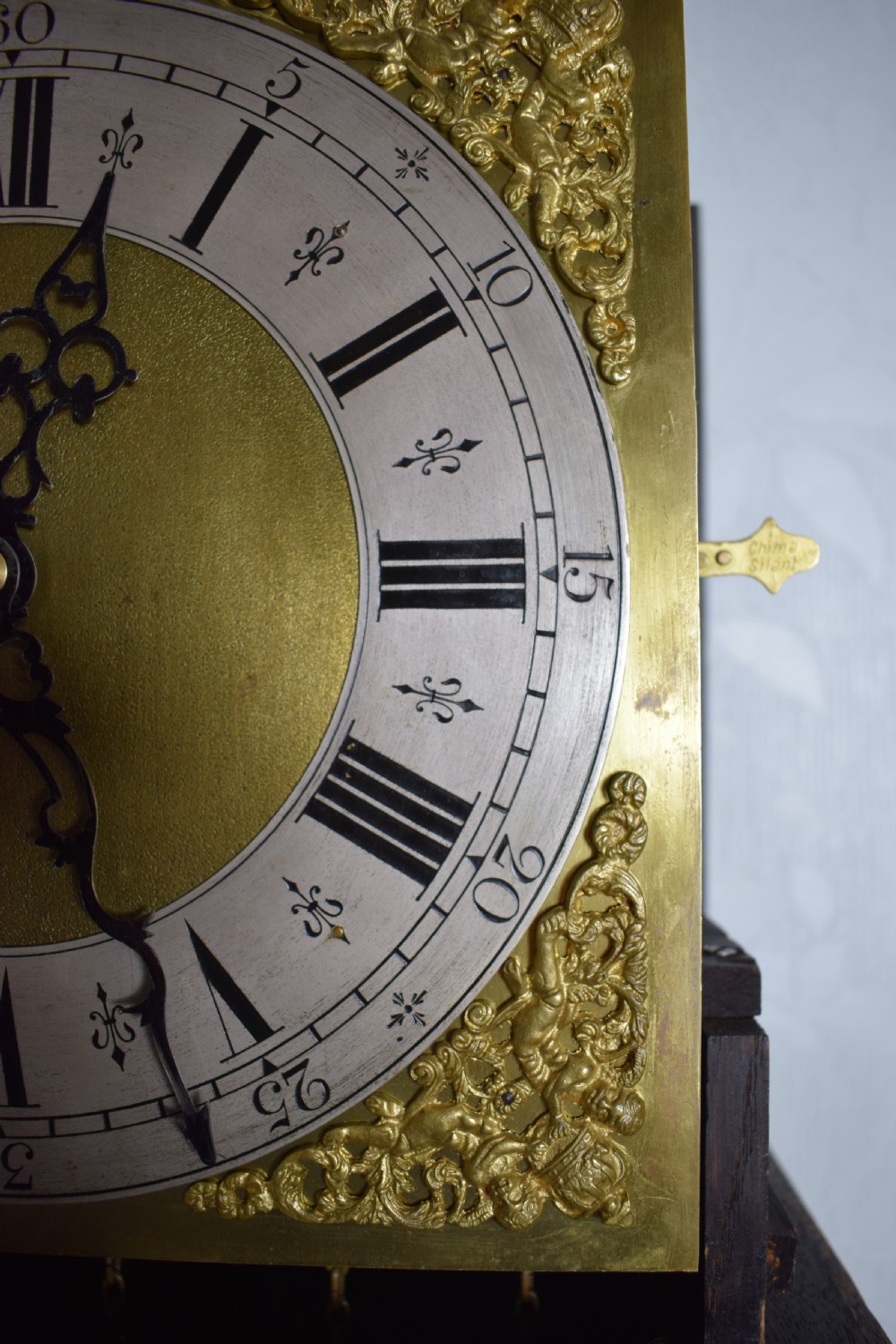 Barley Twist Mellow Sounding Chiming Musical Triple Weight Oak Cased Grandmother ot Grandfather Longcase Clock View IX