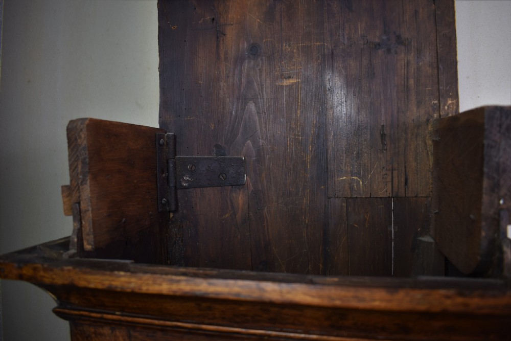 Oak J. Gibson of London CC 1669 - Late 17th C. Oak Grandfather Longcase Clock View VIII