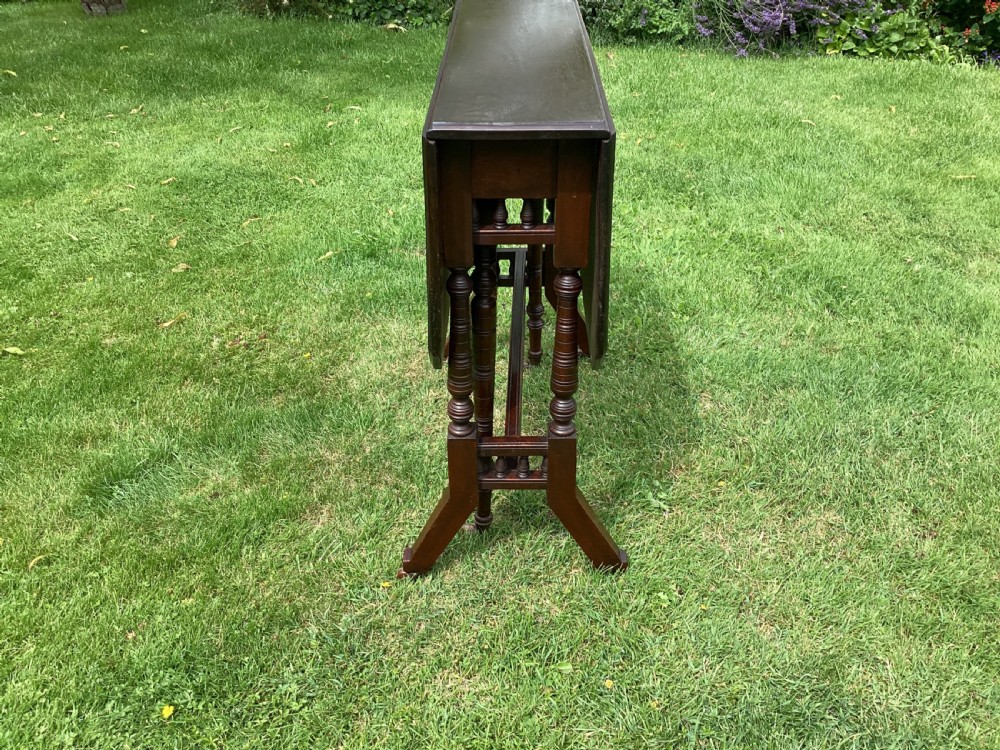 Victorian mahogany Sutherland Table View IV