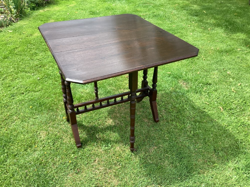 Victorian mahogany Sutherland Table View VII