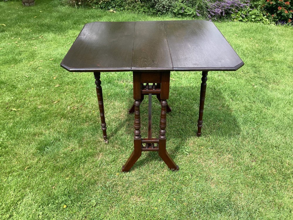 Victorian mahogany Sutherland Table View VIII