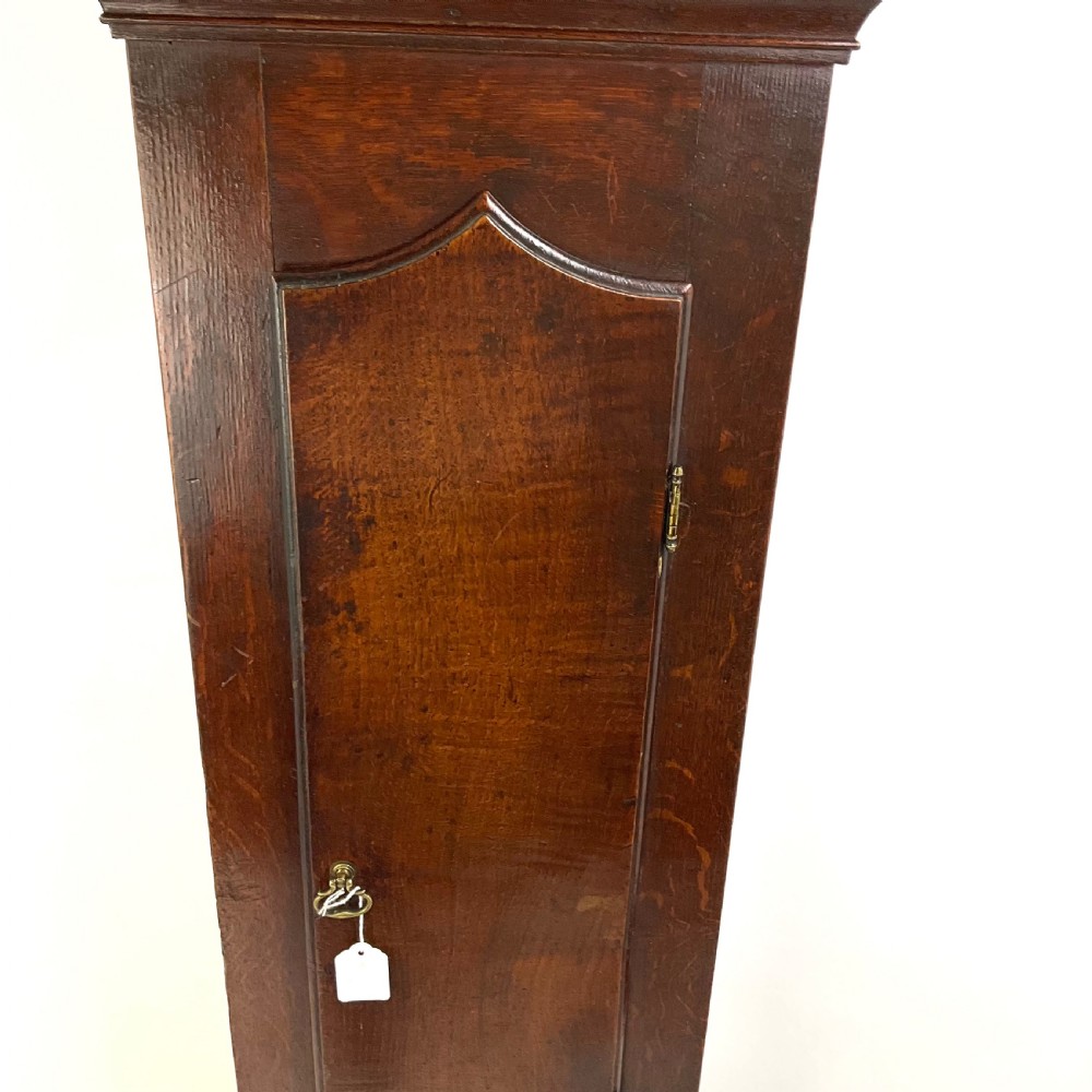 William Nelson Steele Aston (Oxon) Georgian Oak Grandfather Longcase Clock View IV