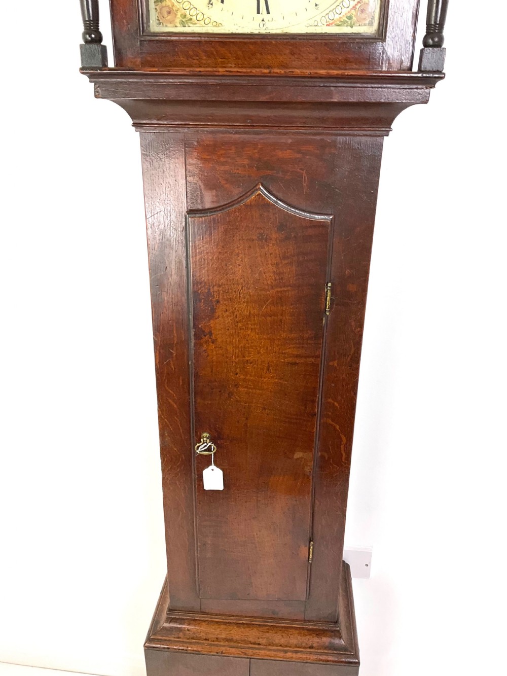 William Nelson Steele Aston (Oxon) Georgian Oak Grandfather Longcase Clock View VI