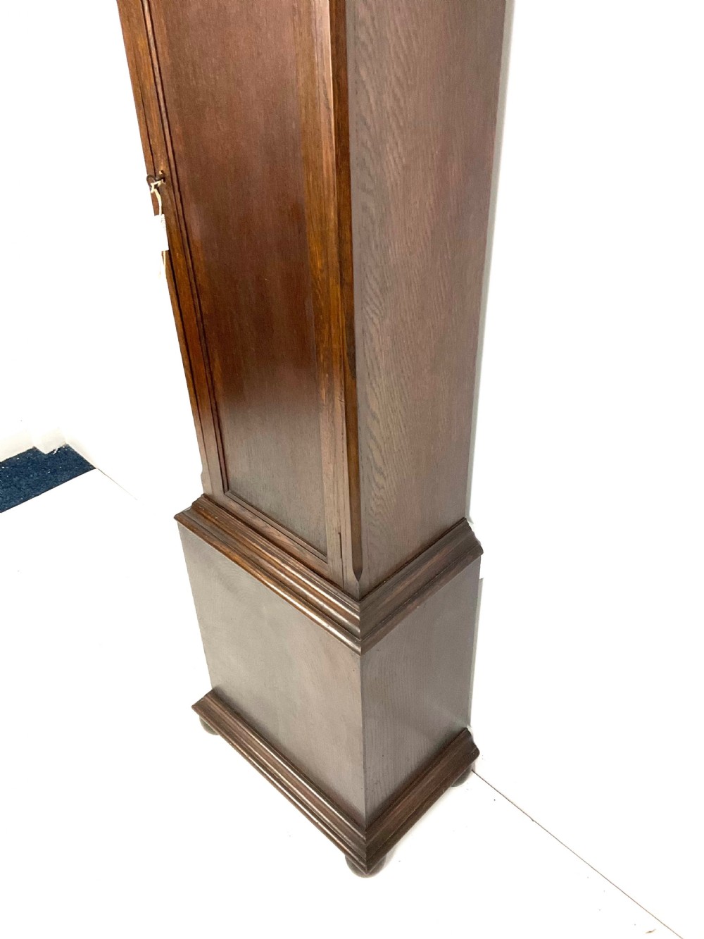 Top Quality Quarter Chiming Triple Tune Musical Oak Grandfather Longcase Clock  View VII