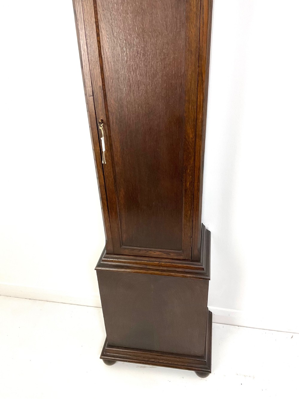 Top Quality Quarter Chiming Triple Tune Musical Oak Grandfather Longcase Clock  View VIII