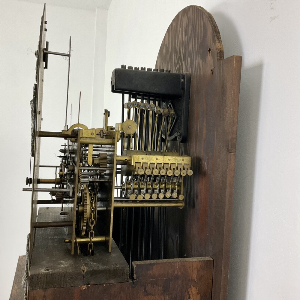 Top Quality Quarter Chiming Triple Tune Musical Oak Grandfather Longcase Clock  View IX