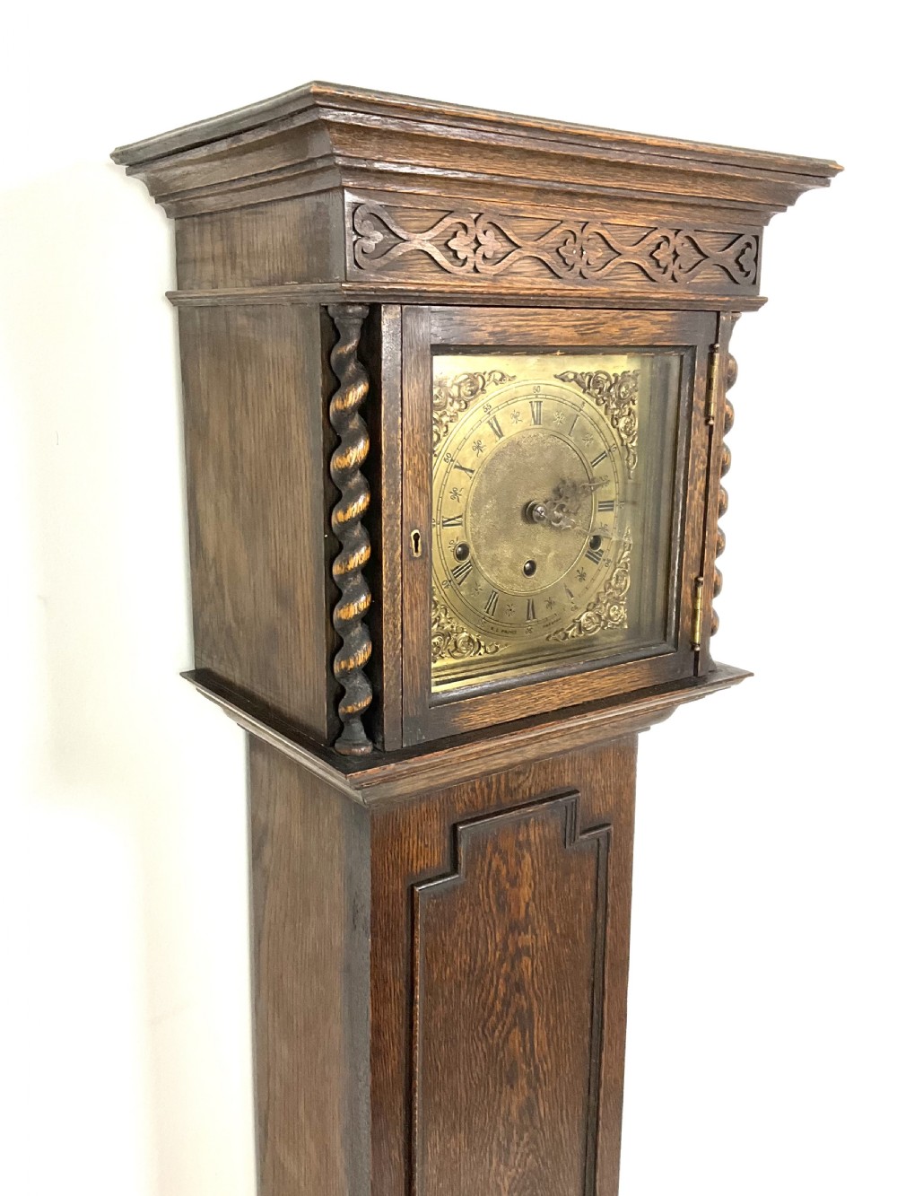 Small Grandfather / Grandmother Musical Chiming Longcase Clock
