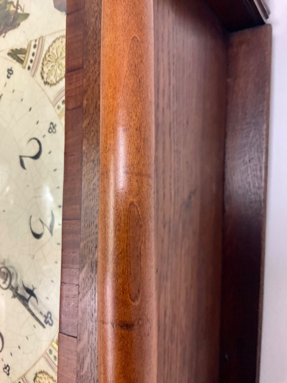 19thC Oak Grandfather 30 Hour Longcase Clock in Good Working Order View IV