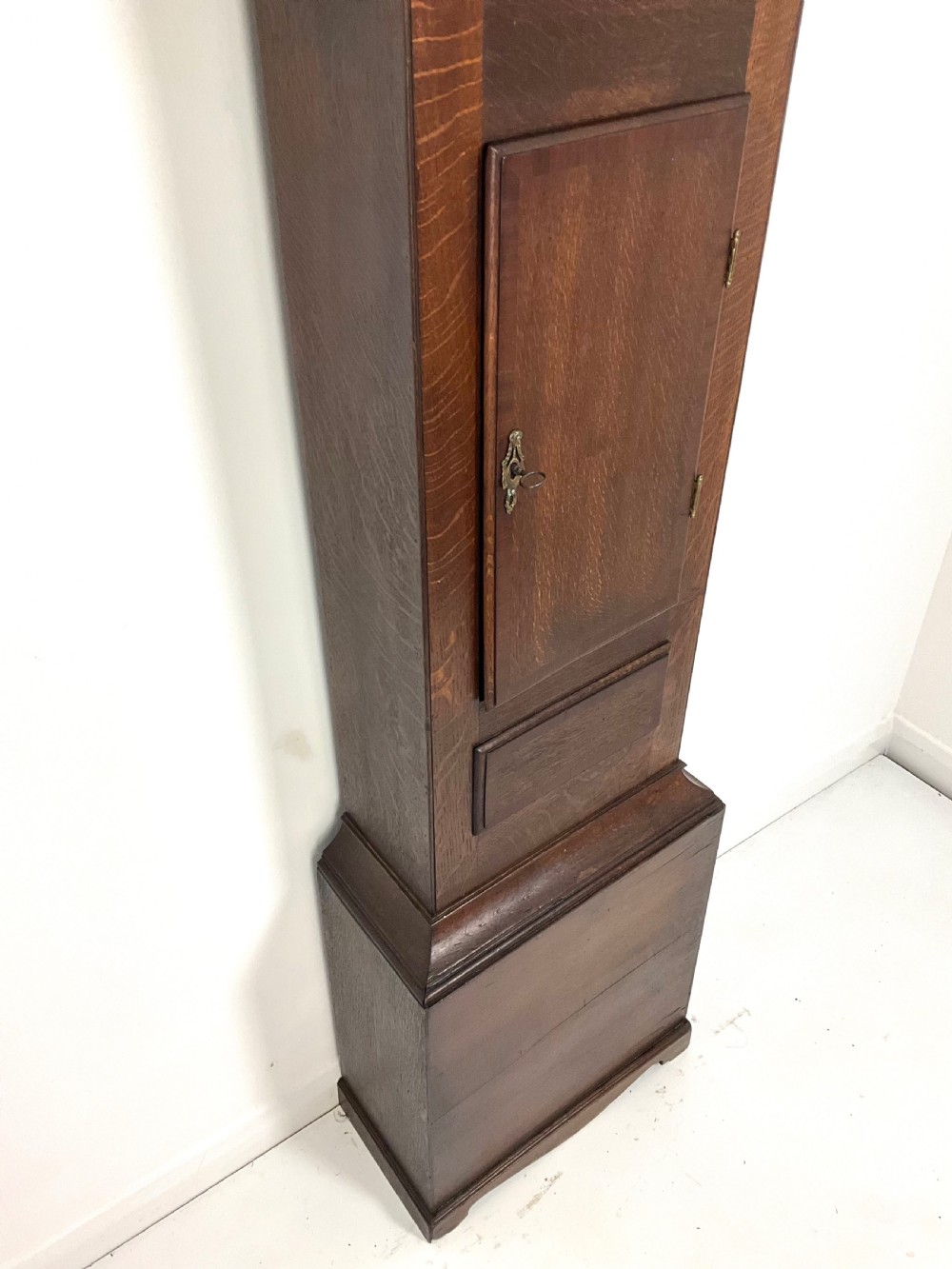 19thC Oak Grandfather 30 Hour Longcase Clock in Good Working Order View VII