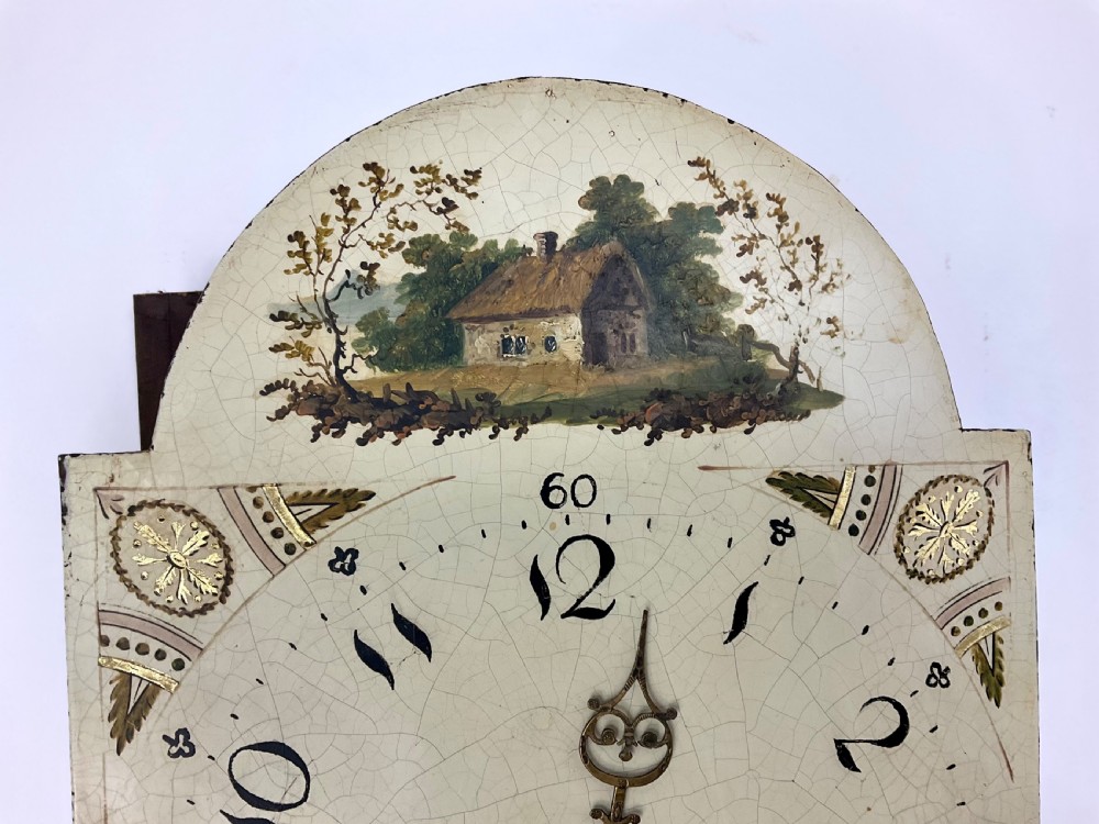 19thC Oak Grandfather 30 Hour Longcase Clock in Good Working Order View XIII