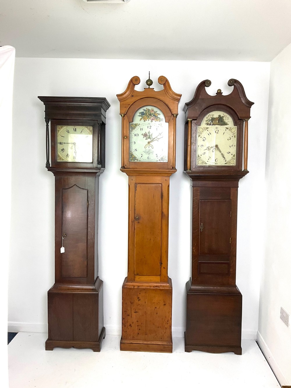 Regency Period Box of Launceston Grandfather Longcase Clock View VI
