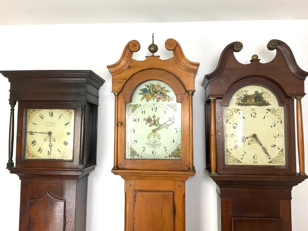Regency Period Box of Launceston Grandfather Longcase Clock View VII