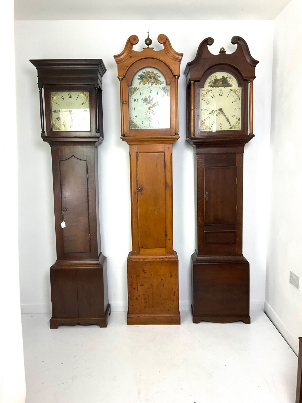 Regency Period Box of Launceston Grandfather Longcase Clock View VIII