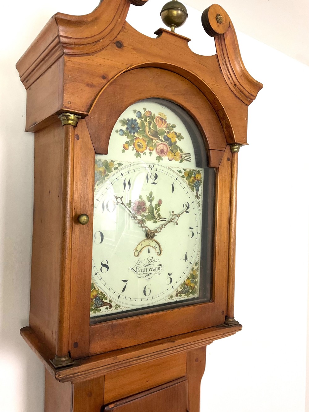 Regency Period Box of Launceston Grandfather Longcase Clock View XIII