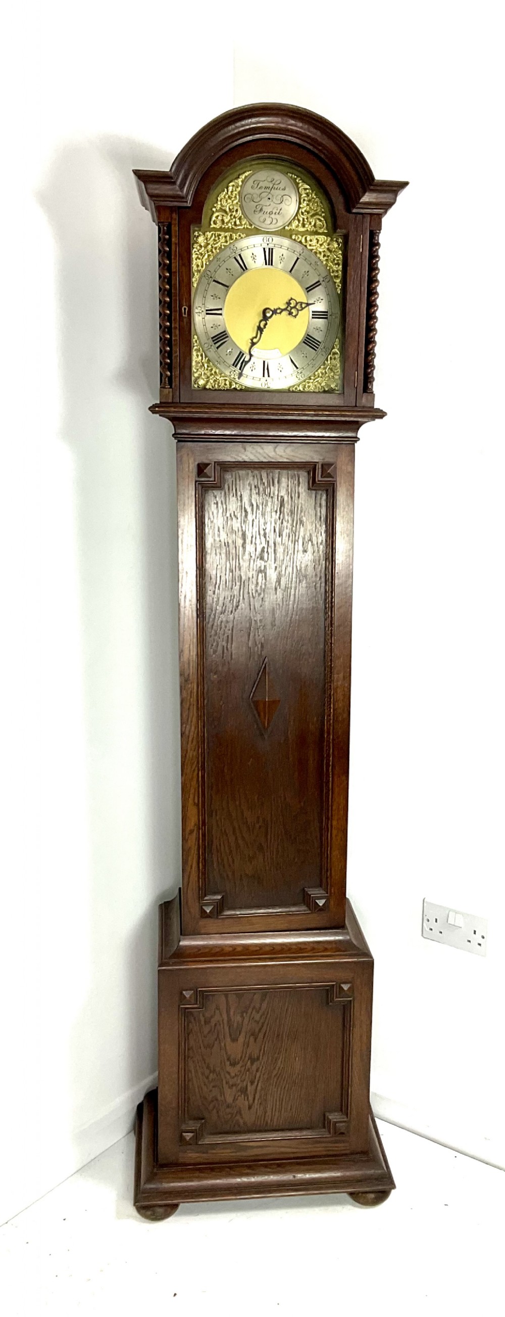 Musical Grandfather Longcase Clock - Maker to the Admiralty