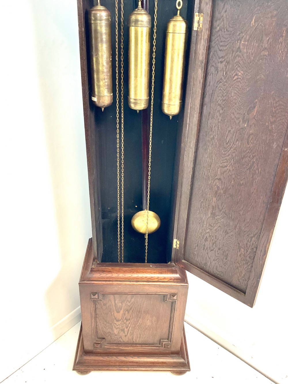 Musical Grandfather Longcase Clock - Maker to the Admiralty View XII