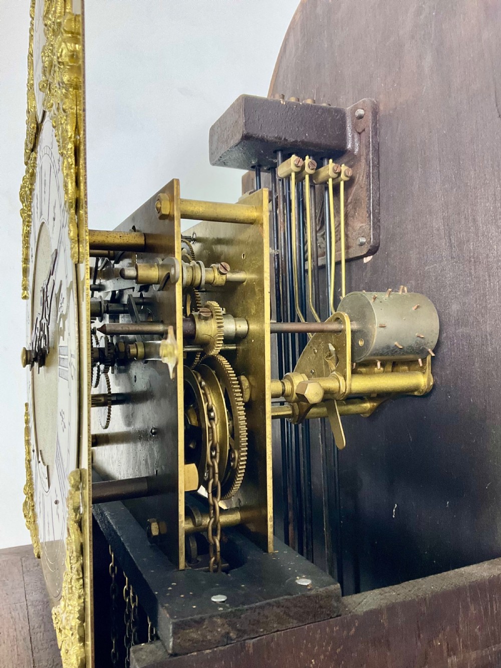 Musical Grandfather Longcase Clock - Maker to the Admiralty View XIV
