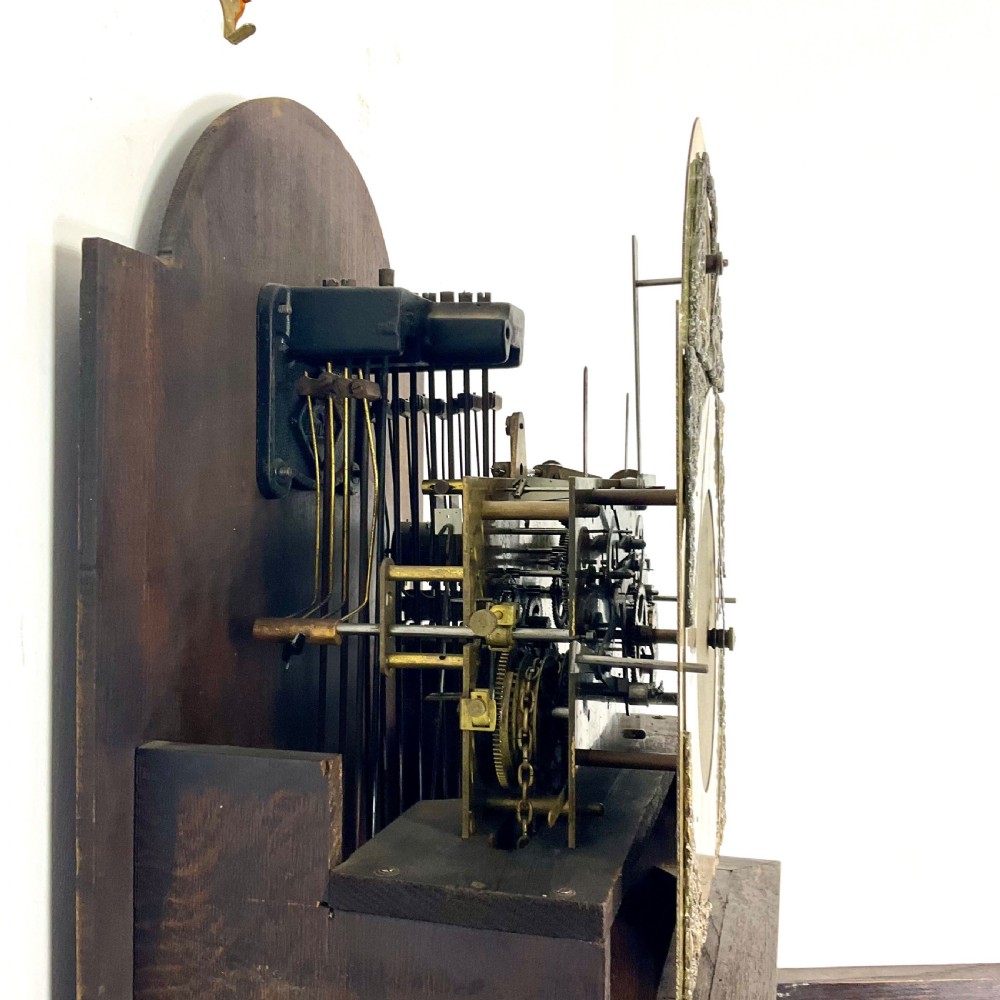 74in Triple Tune Musical Chiming Grandfather Longcase Clock View X