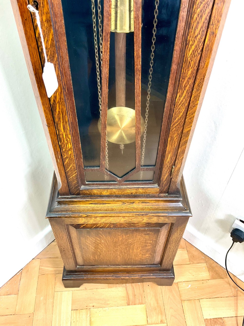 Quarter Chiming Musical Small Grandfather Longcase Clock View IV