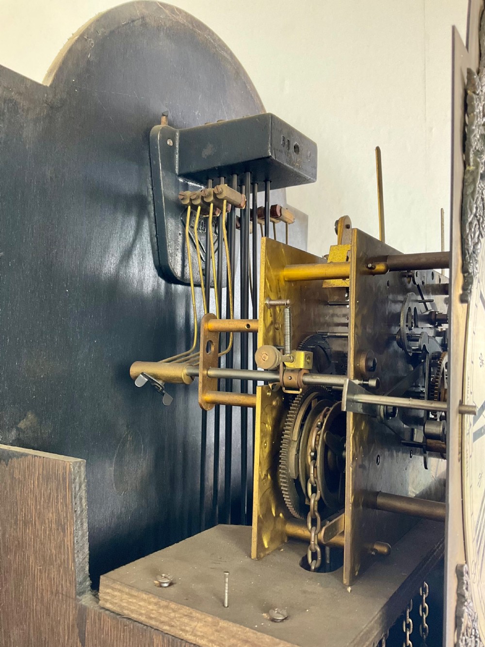 Quarter Chiming Musical Small Grandfather Longcase Clock View VIII