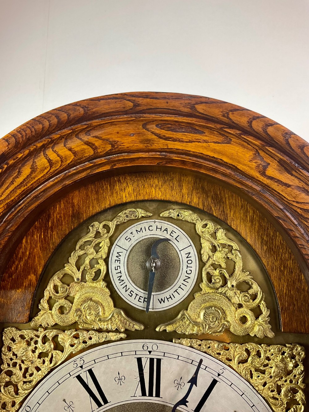 Small Musical 8 Day Grandmother Grandfather Longcase Clock View IV
