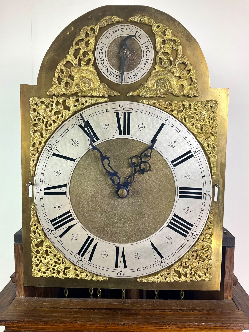 Small Musical 8 Day Grandmother Grandfather Longcase Clock View VIII
