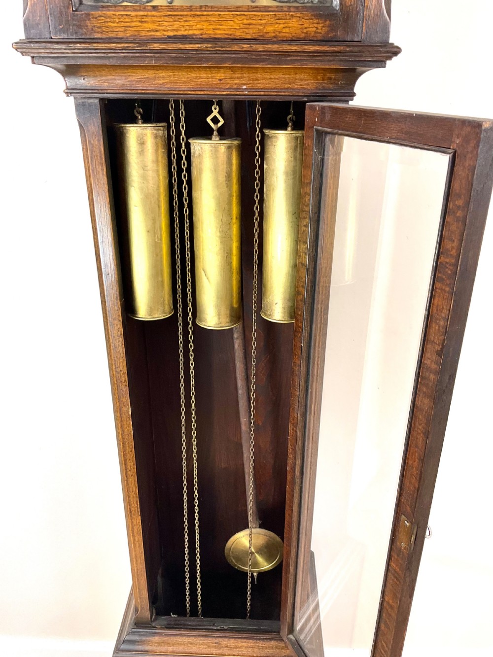 Quarter Chiming Triple Musical Grandmother Longcase Clock  View VII
