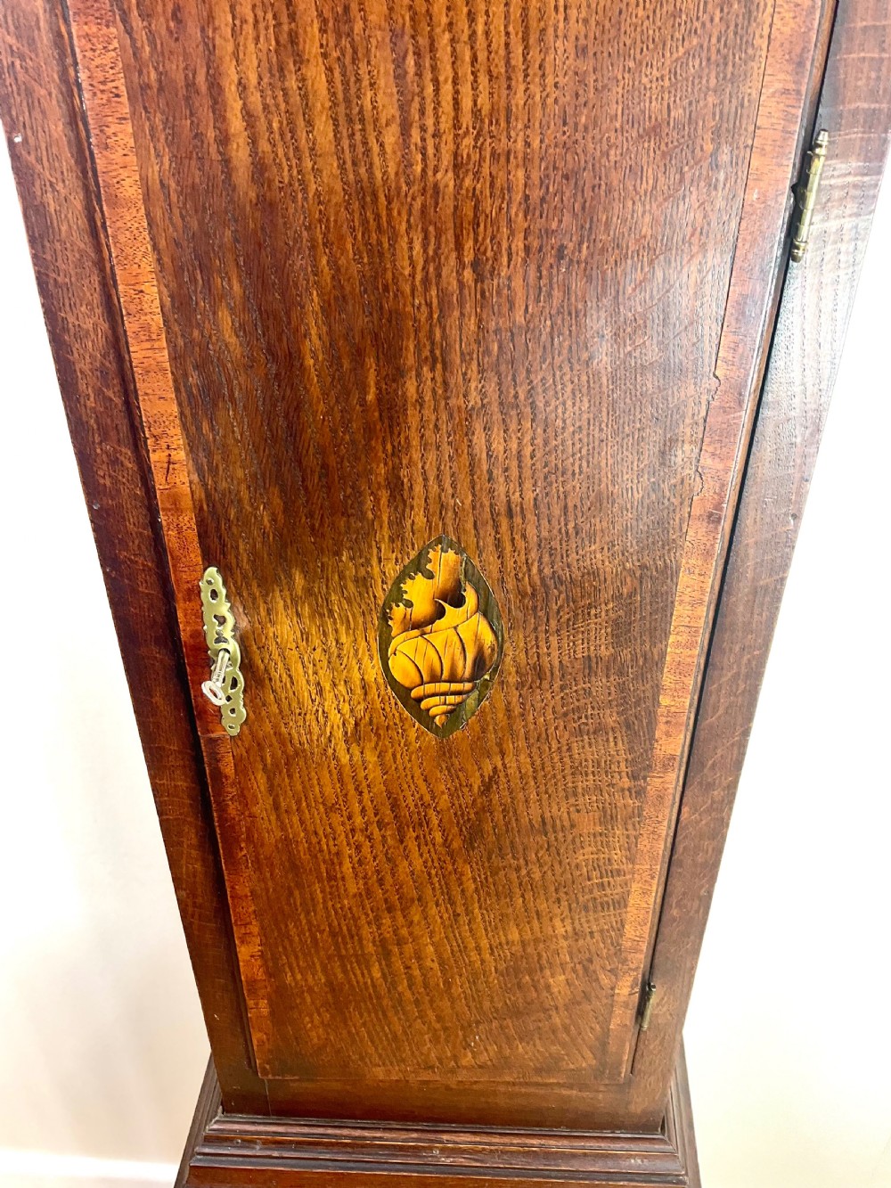 Dated 1782 Oak Grandfather Longcase Clock - Georgian View III