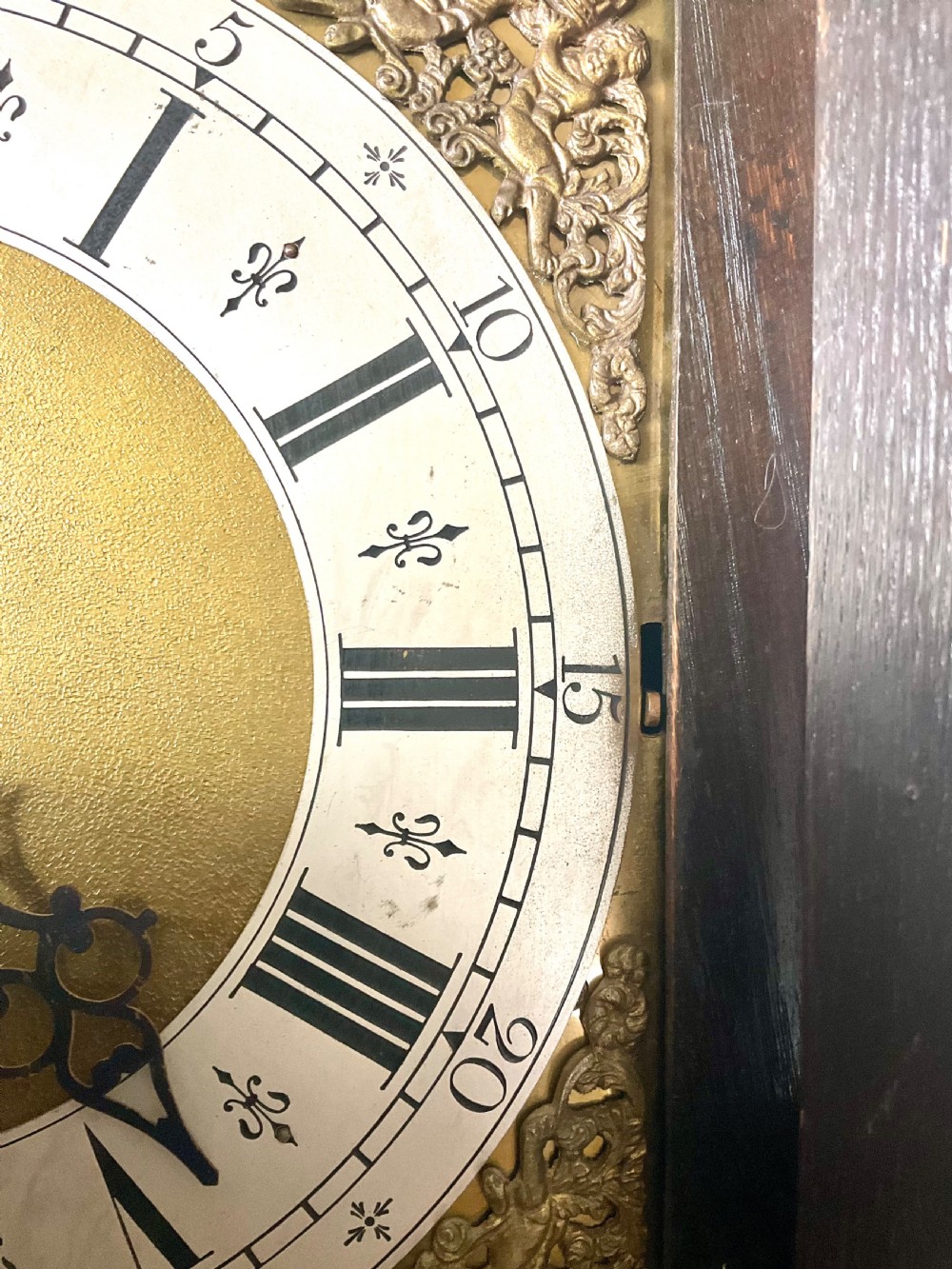 Oak Grandfather Longcase Railway Clock - Canterbury Kent View VI