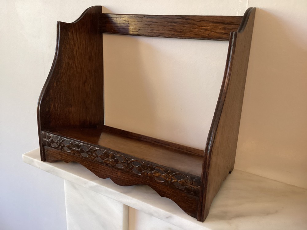Oak book reading stand portable lectern
