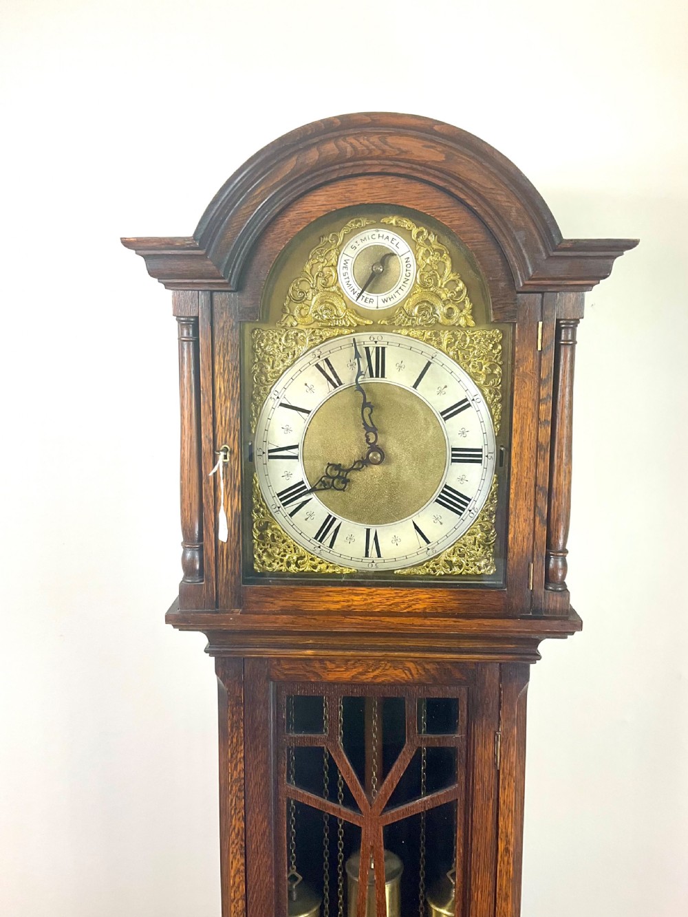 Small Musical Grandfather Longcase Clock  View II