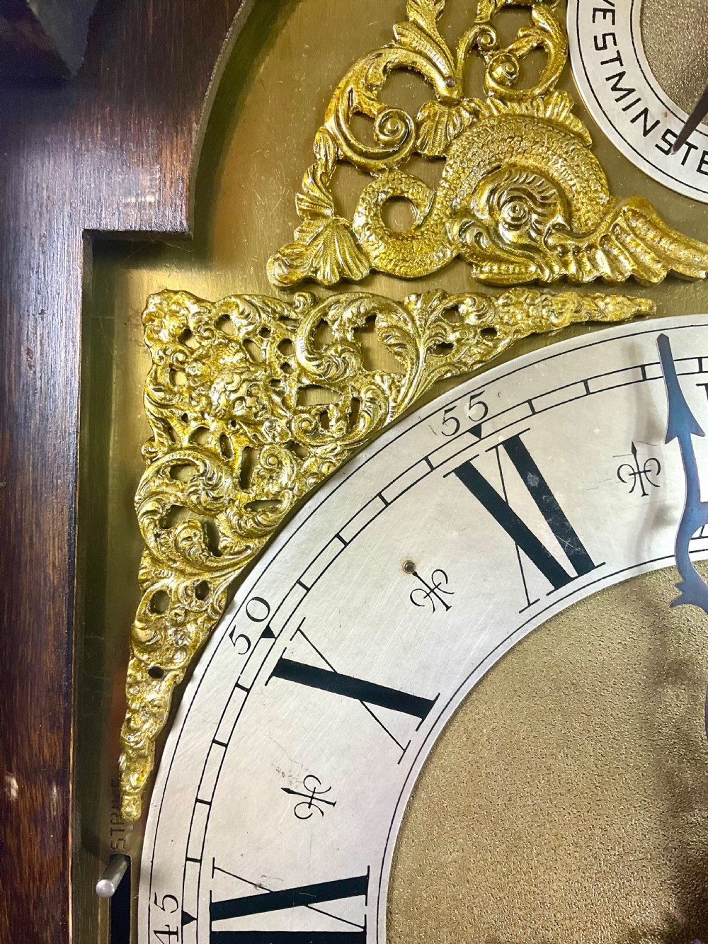 Small Musical Grandfather Longcase Clock  View IV
