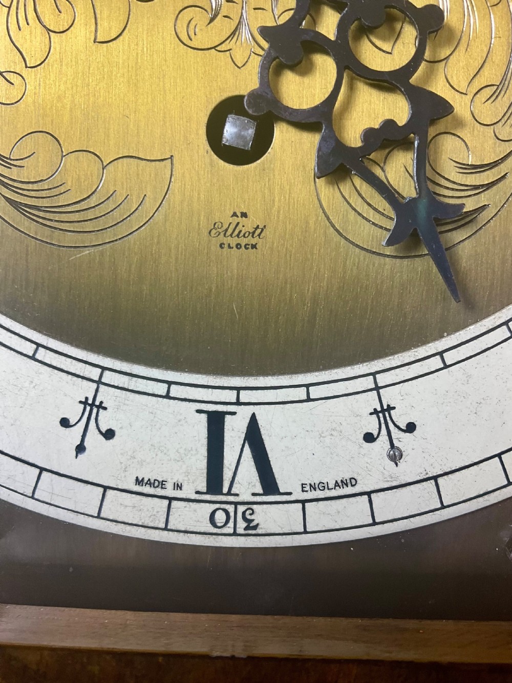 Quarter Chiming Elliott Tubular Bell Small Longcase Clock View II