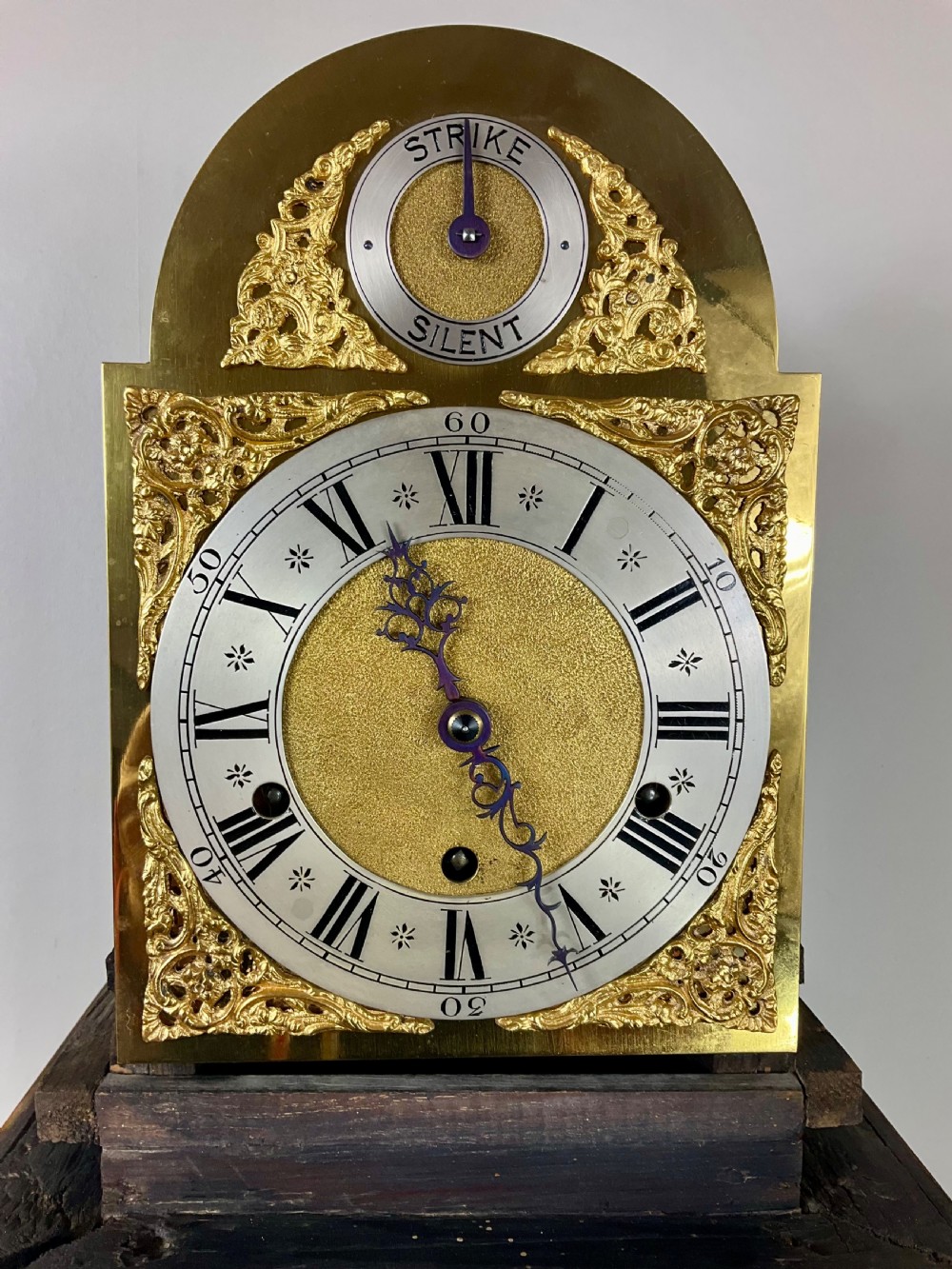 Chinoiserie Musical Chiming Grandmother Longcase Clock View VII