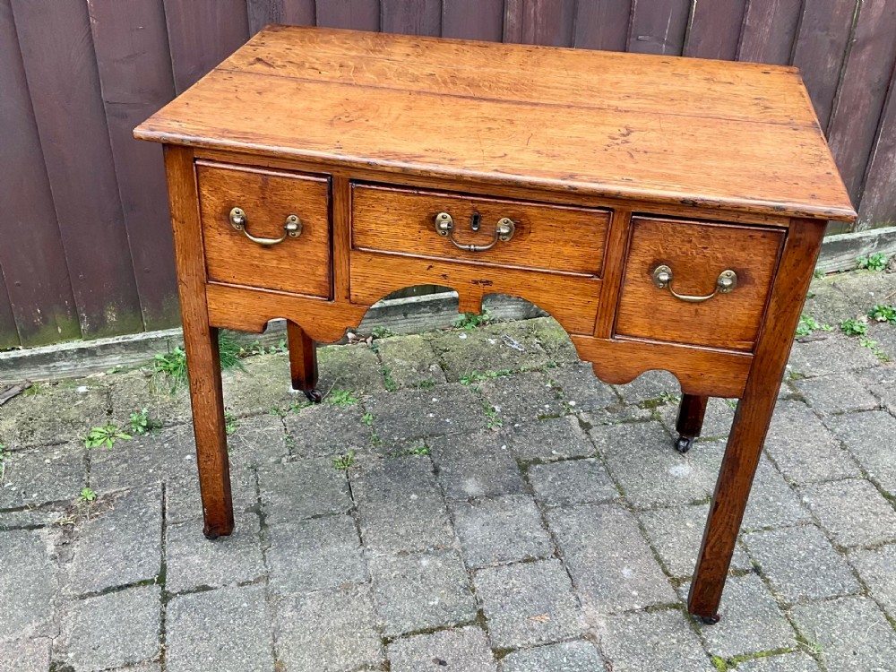 Georgian Oak Low Boy View II