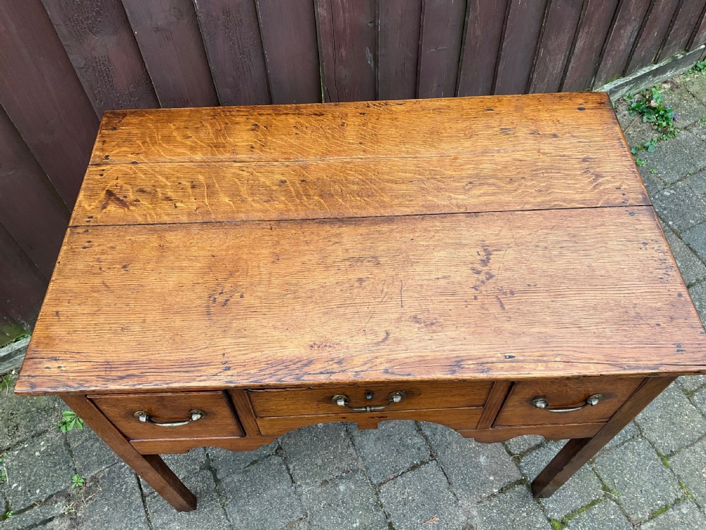 Georgian Oak Low Boy View V